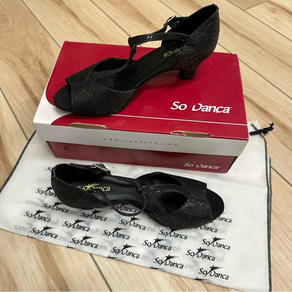 So Danca Sparkle Ballroom Shoes
